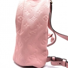 Mochila Louis Vuitton en cuero rosa