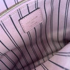 Mochila Louis Vuitton en cuero rosa