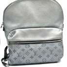 mochila Louis Vuitton Monogram Eclipse Plateada
