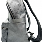 mochila Louis Vuitton Monogram Eclipse Plateada