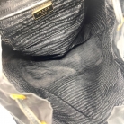 Mochila Prada Robot en nylon negro