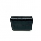 Balenciaga crocodile-effect leather wallet