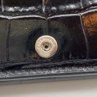 Balenciaga crocodile-effect leather wallet