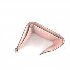 Portafoglio Louis Vuitton marrone e rosa