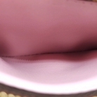 Portafoglio Louis Vuitton marrone e rosa
