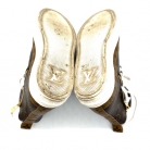 Monogramma di sneakers Louis Vuitton su tela.