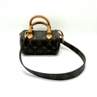 Nano speedy vuitton with strap