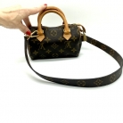 Nano speedy vuitton with strap