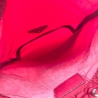 Prada wine-colored nylon toiletry bag