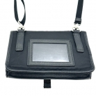 BLACK NYLON PRADA HAND TOILETRY BAG