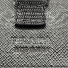 BLACK NYLON PRADA HAND TOILETRY BAG