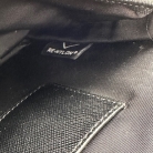 BLACK NYLON PRADA HAND TOILETRY BAG