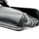 BLACK NYLON PRADA HAND TOILETRY BAG