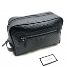 Necesser Gucci in pelle nera