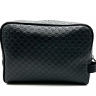 Necesser Gucci in pelle nera