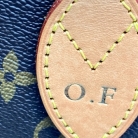Neverfull MM Louis Vuitton With initials OF