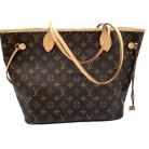 Neverfull MM Louis Vuitton With initials OF
