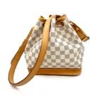 Noé Petit en lona Damier Azur