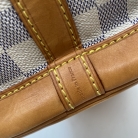 Noé Petit en lona Damier Azur