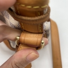 Noé Petit en lona Damier Azur