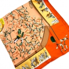 pañuelo de seda Hermès