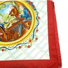 PAÑUELO HERMES AMADEUS MOZART DE SEDA