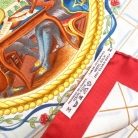 PAÑUELO HERMES AMADEUS MOZART DE SEDA