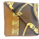 Pañuelo Hermès Carré 90 “Les Cavaliers d'Or”