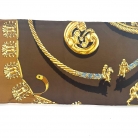 Pañuelo Hermès Carré 90 “Les Cavaliers d'Or”