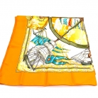 Hermes silk scarf