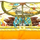 Hermes silk scarf