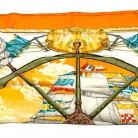 Hermes silk scarf