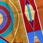 Foulard Hermès LArt Indien des Plaines
