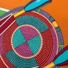 Foulard Hermès LArt Indien des Plaines
