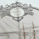 foulard Hermès Marine et Cavalerie