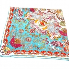 Foulard in seta Louis Vuitton.