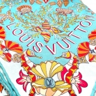 Foulard in seta Louis Vuitton.