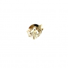 orecchino in oro bianco con diamante