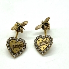 Pendientes bee Dior