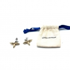 Pendientes bicolor Louis Vuitton
