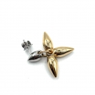Pendientes bicolor Louis Vuitton