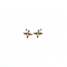 Pendientes bicolor Louis Vuitton