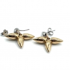 Pendientes bicolor Louis Vuitton