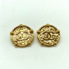 pendientes chapa chanel