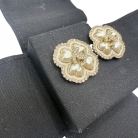 Chanel stud earrings