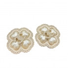 Chanel stud earrings