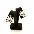 orecchini in oro bianco