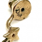 pendientes dior