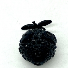 Black Dior earrings