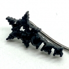 Black Dior earrings